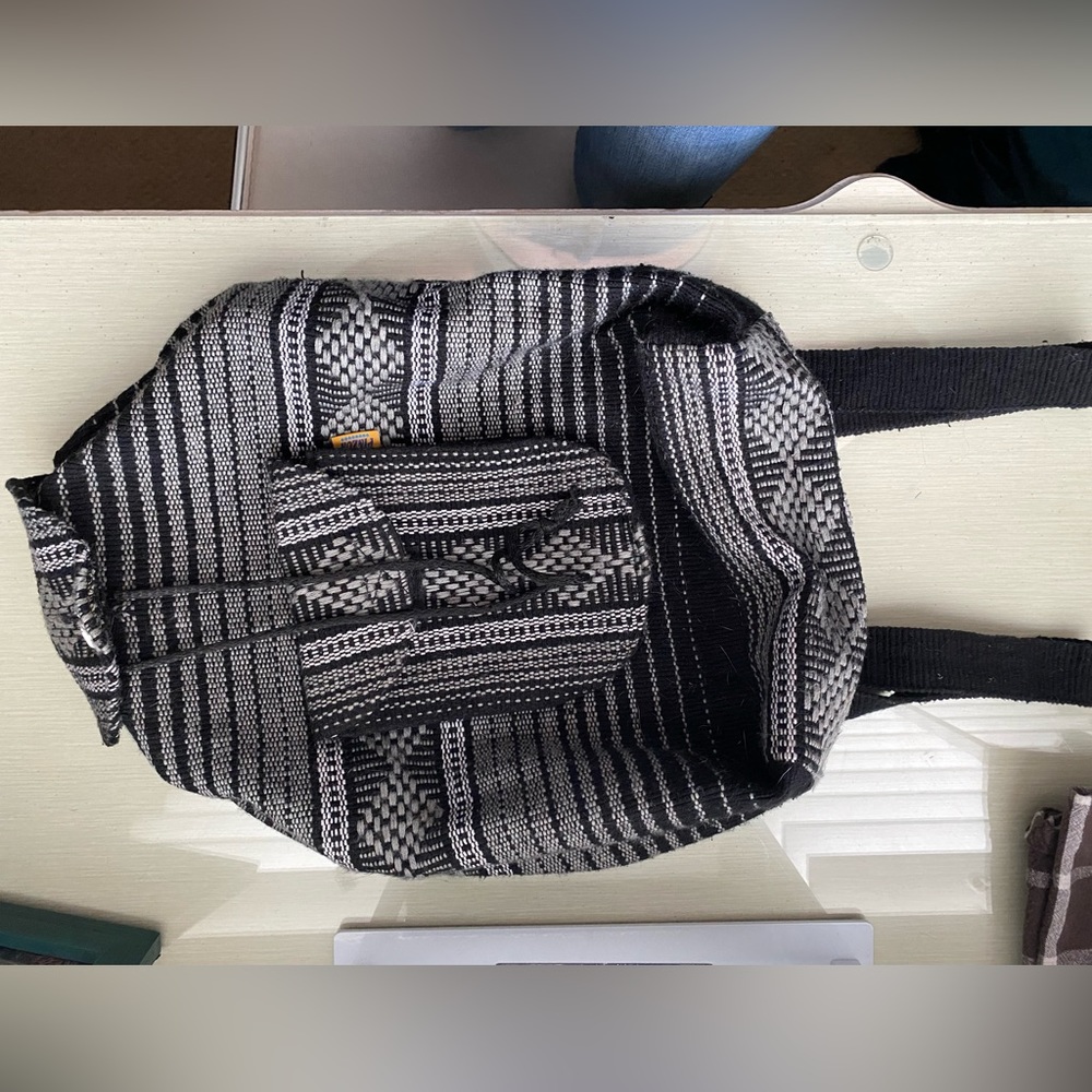 Woven backpack